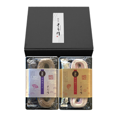 潤生祈長寿そば&目出鯛平うどんセット2パック入(つゆ付き/4食入)の商品イメージ