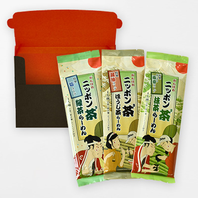 ニッポン茶3らーめん（3食入）の商品イメージ