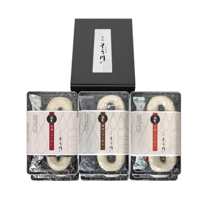 潤生にゅうめん三昧（味噌/醤油/中華）12食入りの商品イメージ