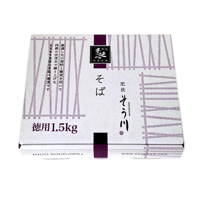 徳用乾そば1.5kg（つゆなし/約17食入）の商品イメージ